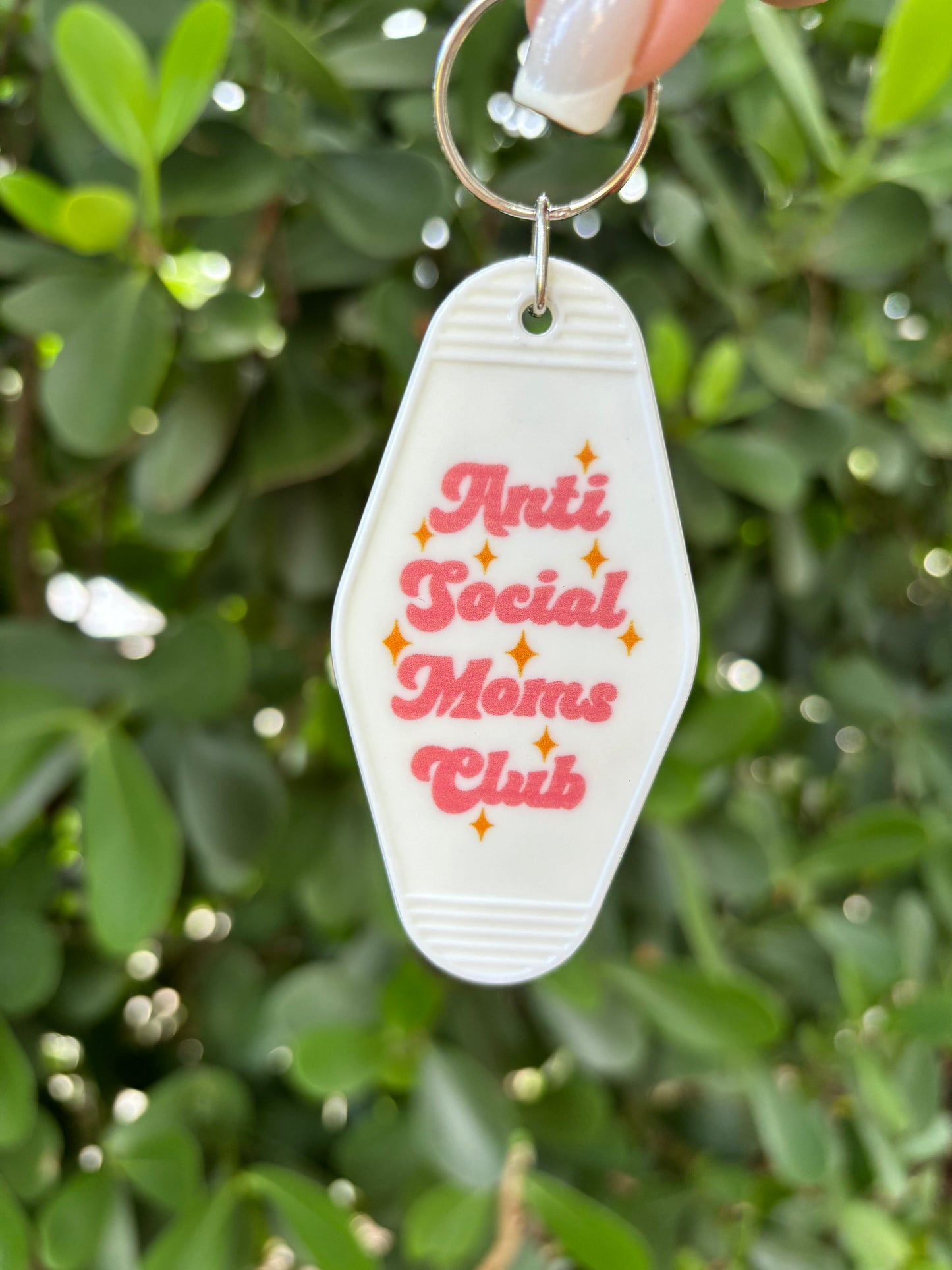 Anti Social Mom Keychain