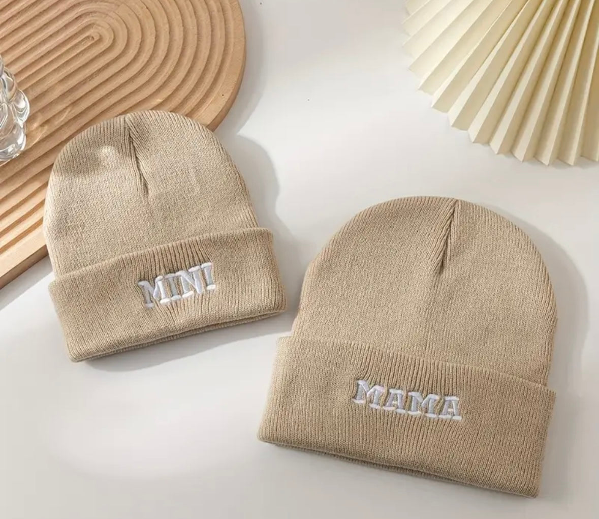 Mama and Mini Beanies