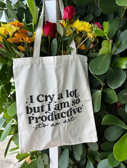 I Cry A Lot Tote